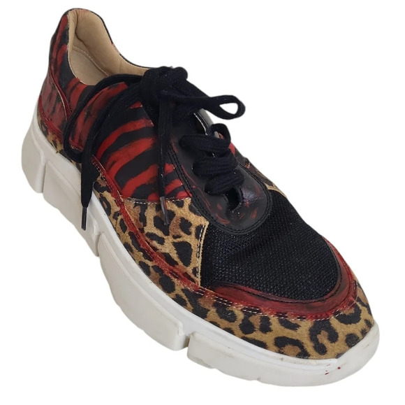 Anthropologie Riley Platform Hiker Sneakers - Picture 1 of 6